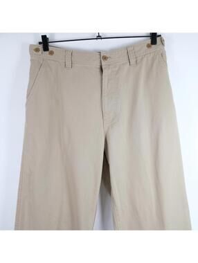 Express Men's Khaki Chino Pants Bootcut Size 36x30